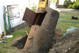 Oil tank removal